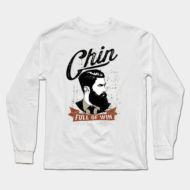 A chin full of win Long Sleeve T-Shirt by StarlightDesigns